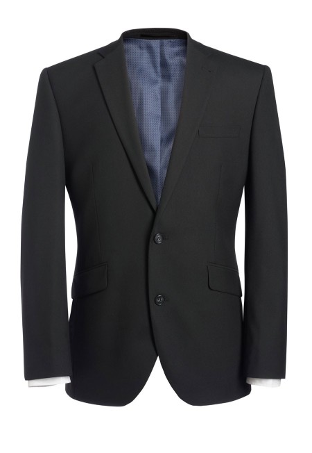 3833 Men's Dijon Jacket Black Front