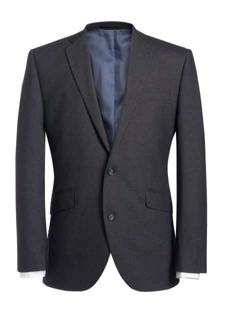 3833 Men's Dijon Jacket Charcoal Front