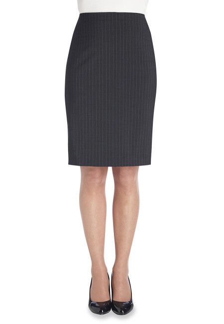Pinstripe Charcoal