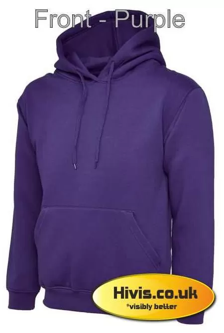 Uneek UC502 300GSM Classic Hooded Sweatshirt Uneek UC502 300GSM Classic Hooded Sweatshirt