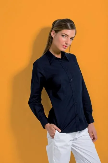 Kustom Kit KK361,Workplace Oxford blouse