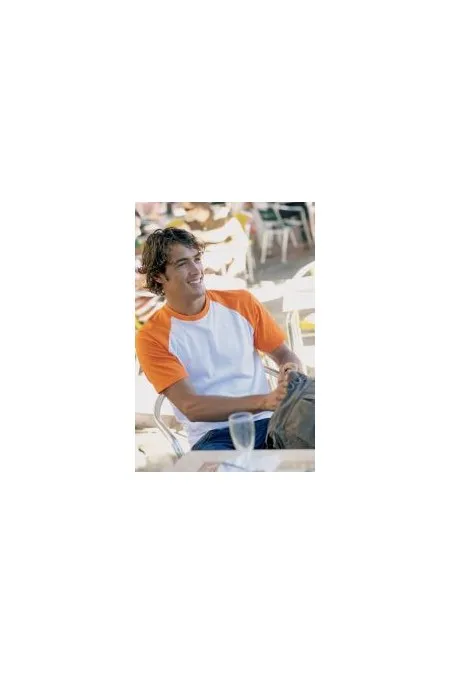 Kariban KB330 Short Sleeve Baseball Tee