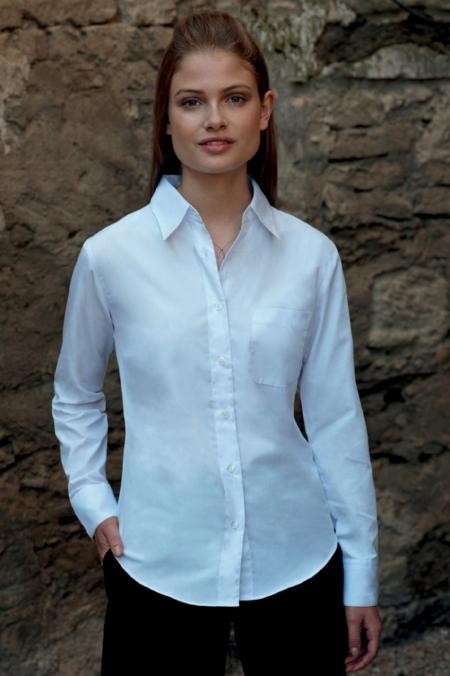 Fruit of the Loom SS012 Ladyfit poplin shirt