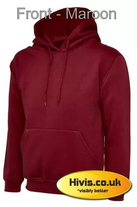 Uneek UC502 300GSM Classic Hooded Sweatshirt