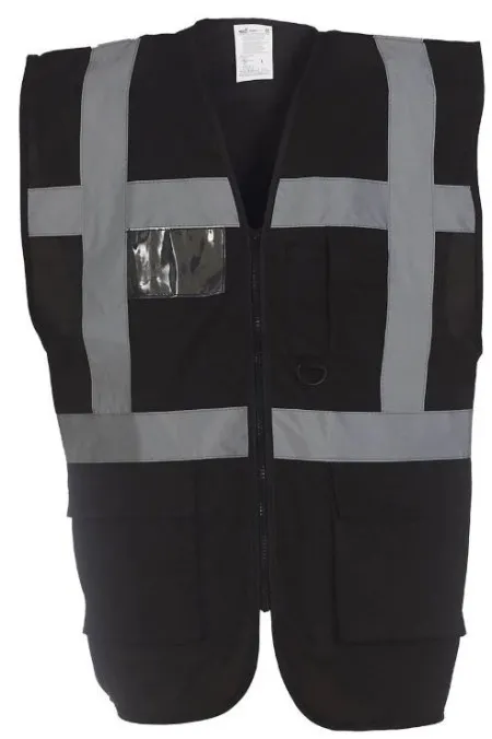 Black Hi Vis Vest