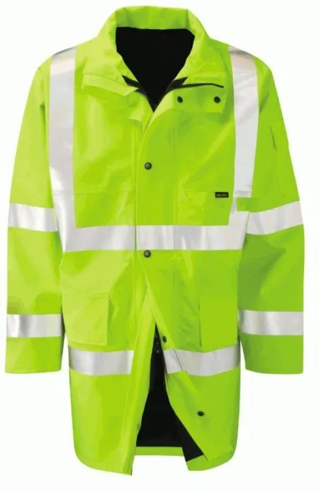 Gore Tex Hi Vis Coat Yellow