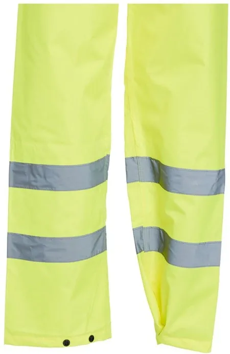 Hi Vis Waterproof Overtrousers Yellow