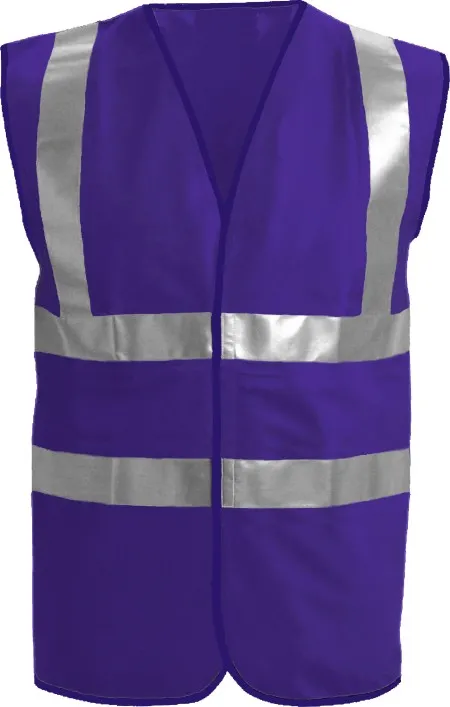 Personalised Hi Vis Vest Custom Printed Hi Viz Vest High Vis Safety Vest | UK