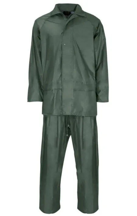 Green Rain Suit