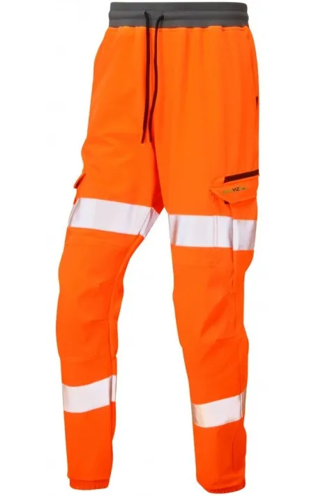 Hi Vis Cargo Jog Trousers Leo EcoViz JT01