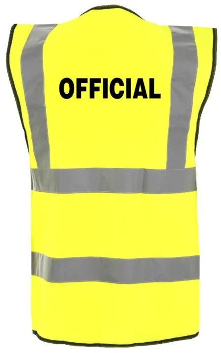 Hi Vis vest with OFFICIAL