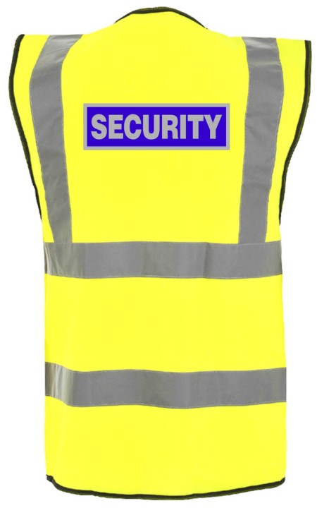 Security Hi Vis vest