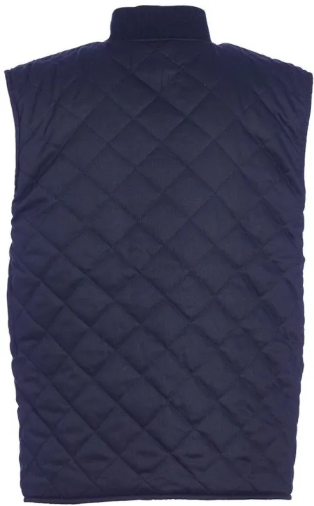 Orange Hi Vis Reversible Bodywarmer Blackrock 80006 Reversed Rear