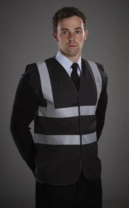 Black Hi Vis Vest