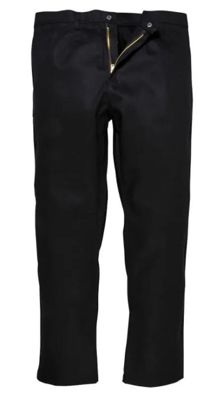 Black bz30 FLAME RETARDENT TROUSERS