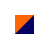 Orange/Navy