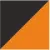 Black/Orange