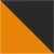 Black/Orange