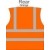 Orange hi vis vest