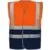 Orange/Navy