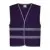 Purple kids hi vis vest