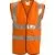 Orange hi vis vest