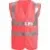 Pink hi vis vest Pantone: 190C