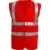 Red hi vis vest Pantone: 179C