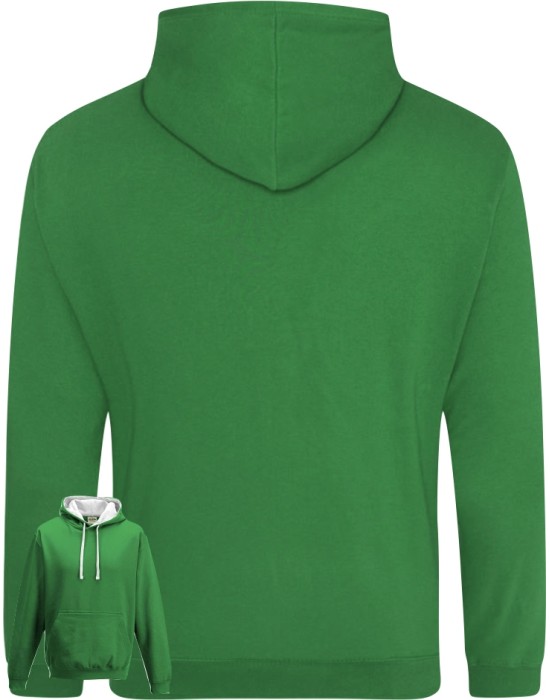 Varsity Style Leavers Hoodie with students names printed inside year number, "Design 2"