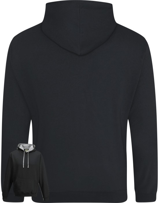 Varsity Style Leavers Hoodie with students names printed inside year number, "Design 2"