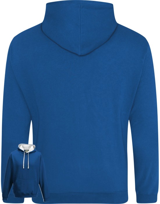 Varsity Style Leavers Hoodie with students names printed inside year number, "Design 2"