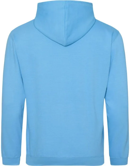 Kids Leavers Hoodie with students names printed to rear in multiple circles & your logo embroidered to the front, "Design 3"