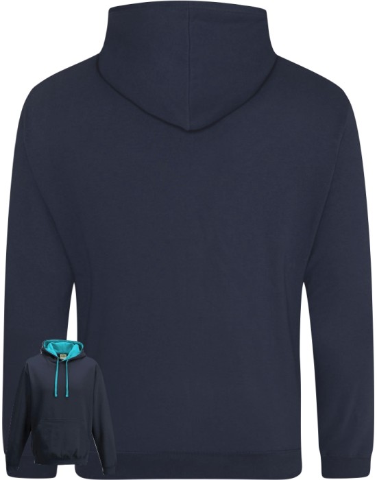 Varsity Style Leavers Hoodie with students names printed in Circle "Design 3"