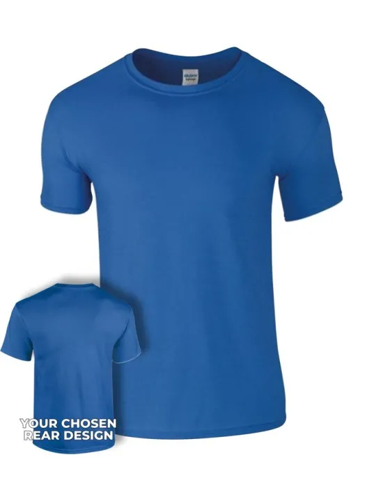 Kids Leavers T-Shirt with students names printed to rear in 3 columns, "Design 1"