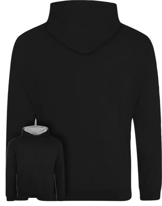 Kids Varsity Style Leavers Hoodie with students names printed in Circle "Design 3"