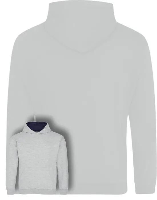 Kids Varsity Style Leavers Hoodie with students names printed inside year number, "Design 2"