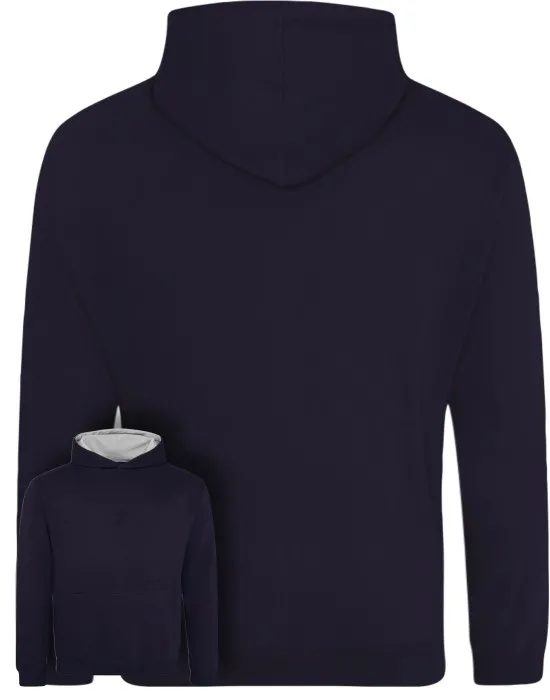 Kids Varsity Style Leavers Hoodie with students names printed in Circle "Design 3"