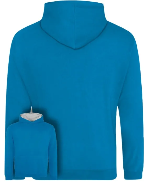 Kids Varsity Style Leavers Hoodie with students names printed in Circle "Design 3"