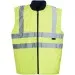 Yellow Hi Vis Reversible Bodywarmer Blackrock 80005
