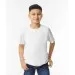 White Kids Tee Shirt Gildan Heavy Cotton 5000B