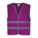 Kids Hivis Vests Raspberry