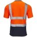 Orange and Blue Hi Vis Tee shirt