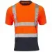 Orange and Blue Hi Vis Tee shirt