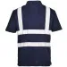 Navy Blue Hi Vis polo shirt Portwest F477
