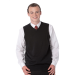 Russell J716m Sleeveless Knitted Sweater