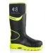 Buckbootz Black and Yellow Hi Vis Wellington BBZ8000