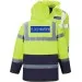 Flood Warden Pre Printed Coat Yellow/Blue