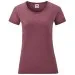 Heather Burgundy Fruit of the Loom SS050