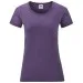 Heather Purple Fruit of the Loom SS050