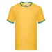 Fruit of the Loom SS168 Sunflower/Kelly Green